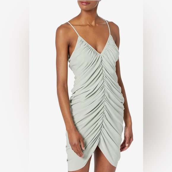 Norma Kamali Diana Mini Slip Dress NWT - Picture 9 of 11